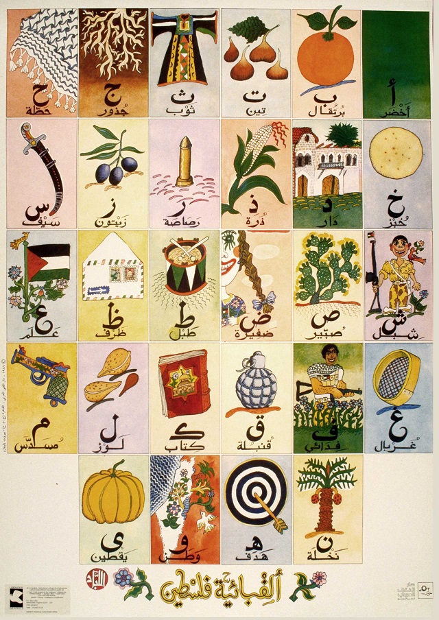 L’alphabet palestinien pour les enfants comprend des images de “bombe”, “balle”, “pistolet”, “enfant combattant”