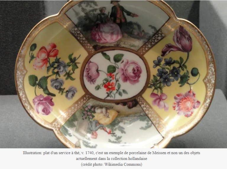 Les hollandais rendent de rares porcelaines pillées par les nazis à leurs héritiers juifs