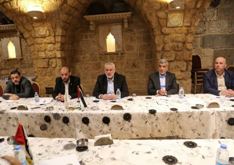 Les chefs du Hamas se réunissent à Beyrouth et louent la fermeté de “la résistance libanaise” contre Israel