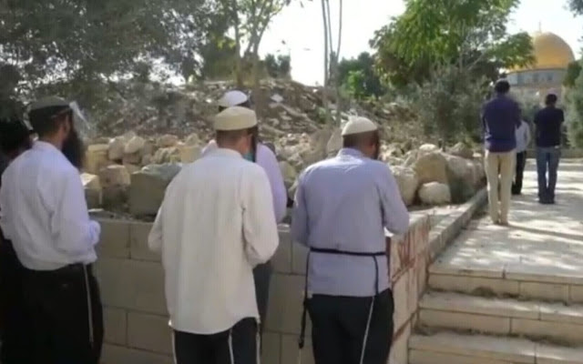 La prière juive sur le mont du Temple EST le statu quo