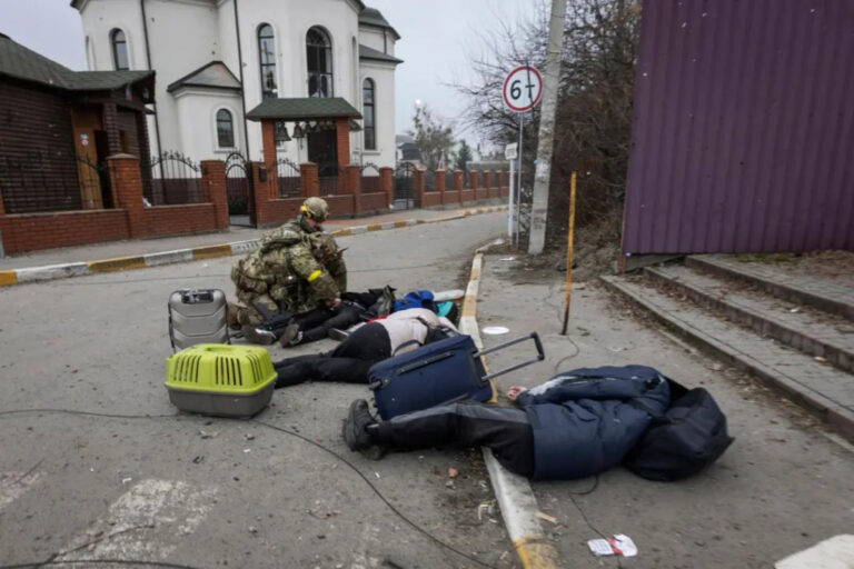 Ukraine : Un homme a appris la mort de sa femme et ses enfants à partir d’une photo sur un réseau social